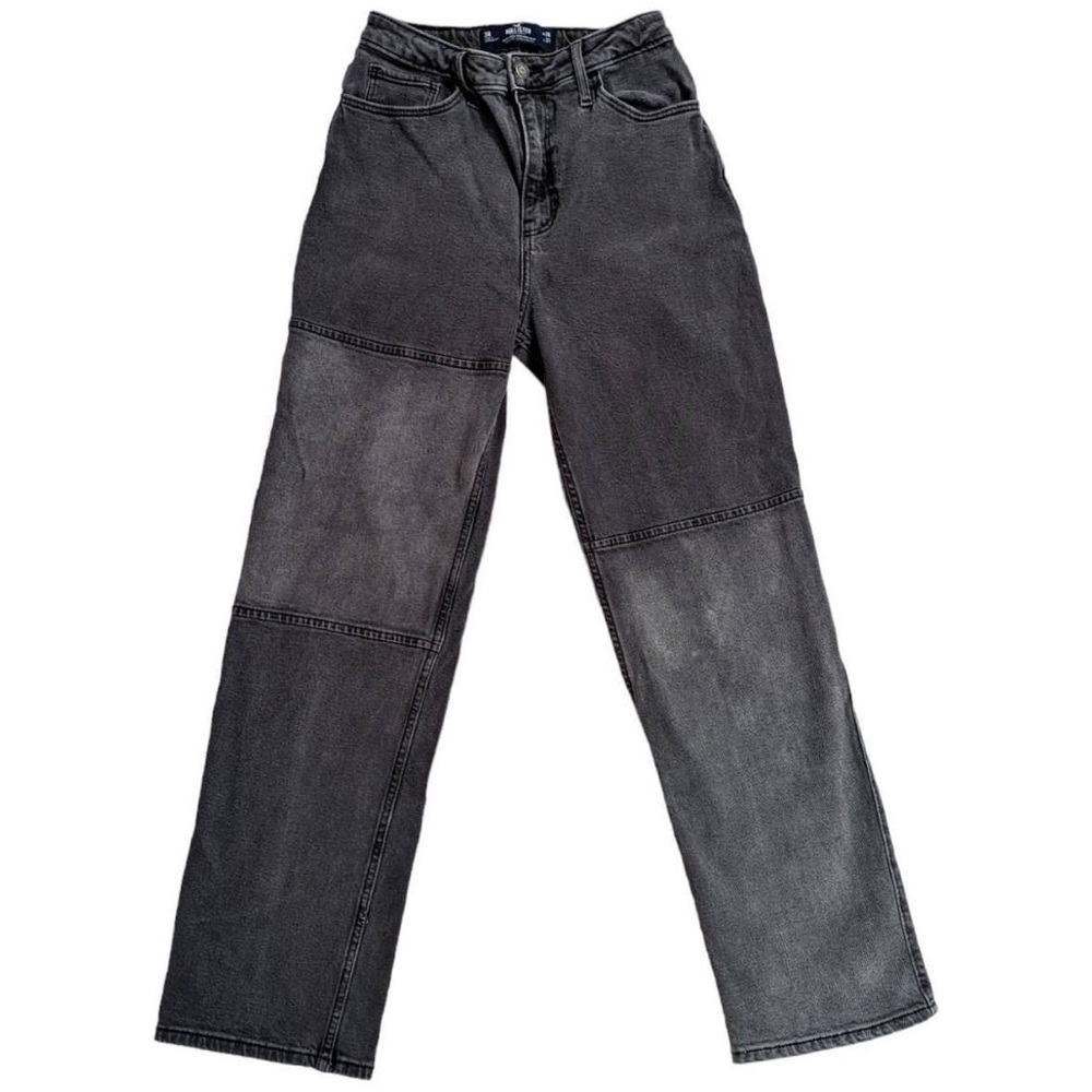 hollister • ultra high rise dad jeans